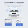 ORICO - 10 ports USB charger - docking station - with holder - 120W 5V2.4A*10Holders