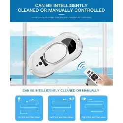 Lave-vitre électrique - robot aspirateur - avec télécommande
