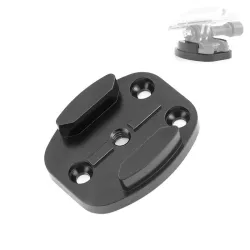 Support à boucle plate en aluminium CNC - dégagement rapide - pour GoPro