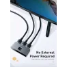 Baseus - Commutateur 4K HD - Adaptateur compatible HDMI