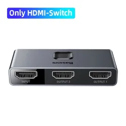 Baseus - Commutateur 4K HD - Adaptateur compatible HDMI