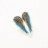 Broche ailes d'ange en cristal