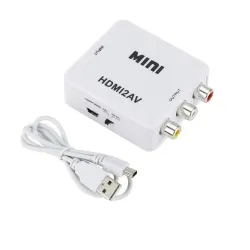 Convertisseur vidéo et audio HDMI vers AV - HDMI2AV - adaptateur - onduleur