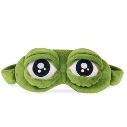 Masque yeux de grenouille 3D - masque de sommeil