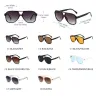 Retro oversized sunglasses - polarized - pilot style - unisexSunglasses
