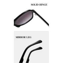 Retro oversized sunglasses - polarized - pilot style - unisexSunglasses