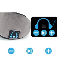 Masque de sommeil 3D - bandeau - masque de sommeil musical - Bluetooth