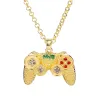 Collier tendance - Gamepad avec strass - mixte