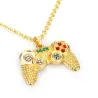 Collier tendance - Gamepad avec strass - mixte