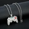 Collier tendance - Gamepad avec strass - mixte