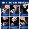 Car tire repair kit - puncture repair strips - with storage bagTire repair parts