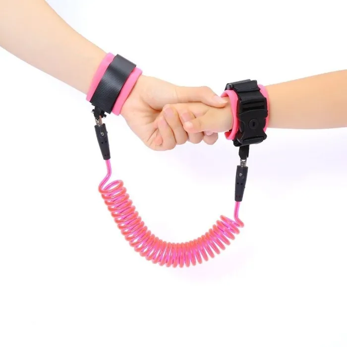 Sécurité des enfants - laisse anti-perte - bracelet de poignet - 360 rotatif