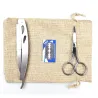 Kit de croissance de barbe - sérum - huile - baume - peigne - ciseaux