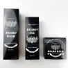 Kit de croissance de barbe - sérum - huile - baume - peigne - ciseaux