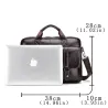 Business shoulder bag - genuine leather - large capacityBags