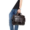 Business shoulder bag - genuine leather - large capacityBags