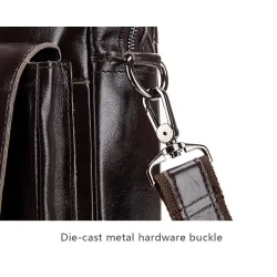 Business shoulder bag - genuine leather - large capacityBags