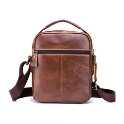 Sac à bandoulière vintage - cuir véritable
