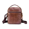 Sac à bandoulière vintage - cuir véritable