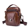 Sac à bandoulière vintage - cuir véritable