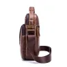 Sac à bandoulière vintage - cuir véritable