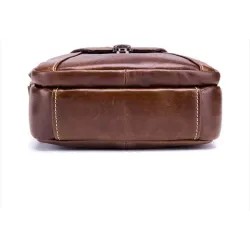 Sac à bandoulière vintage - cuir véritable