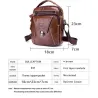 Sac à bandoulière vintage - cuir véritable