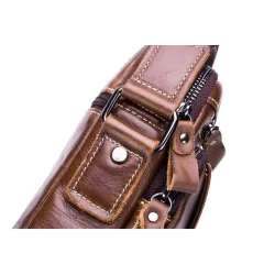 Sac à bandoulière vintage - cuir véritable