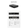 SMSL DA-6 - mini amplificateur - 70W*2 - avec télécommande