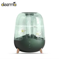 DEERMA - humidificateur d'air à ultrasons - diffuseur - aromathérapie - transparent - avec filtration d'eau - 5 L