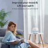 Humidificateur d'air à ultrasons - diffuseur d'huiles essentielles - 300 ml