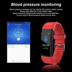 115 plus smartwatch - Bluetooth 4 - Android - heart rate - calorie counterSmart-Wear