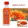 Analgesic oil - pain relief - rheumatoid arthritis - muscle / back pain - red flower extract - 25mlMassage
