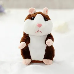 Talking hamster - plush toy - moves - repeats what you sayCuddly toys