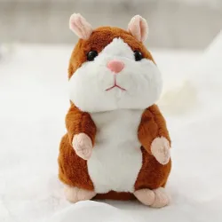 Talking hamster - plush toy - moves - repeats what you sayCuddly toys