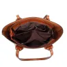 Sac à bandoulière en cuir élégant - grande capacité