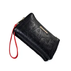 Sac à bandoulière luxueux - grande capacité - serti d'un portefeuille
