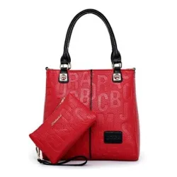 Sac à bandoulière luxueux - grande capacité - serti d'un portefeuille