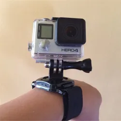 Bracelet réglable - support de caméra - rotation 360 - pour GoPro