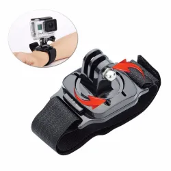 Bracelet réglable - support de caméra - rotation 360 - pour GoPro