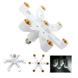E27 - 1 to 7 light fitting - splitterLighting fittings