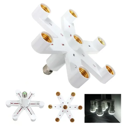 E27 - 1 to 7 light fitting - splitterLighting fittings
