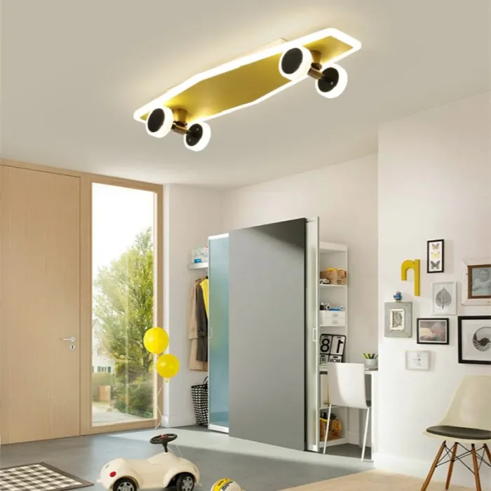 Plafonnier LED moderne - skateboard