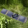 Panneau solaire 14W - chargeur pliable - USB - étanche - pour Smartphones