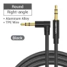 Câble HiFi Aux mâle vers mâle - 3,5 mm - câble casque / haut-parleur