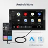 Android 10 car radio - 4GB-64GB - Bluetooth - AI - 8-core - CarPlay - 4GDin 2