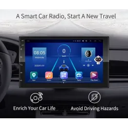 Android 9 / 10 car radio - 1GB-16GB - Bluetooth - camera - CarPlay - MirrorLinkDin 2