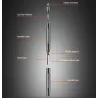 Multifunctional engineering shovel - foldable - military / survival tool - setSurvival tools