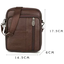 Petit sac à bandoulière en cuir