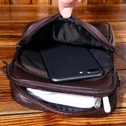 Petit sac à bandoulière en cuir
